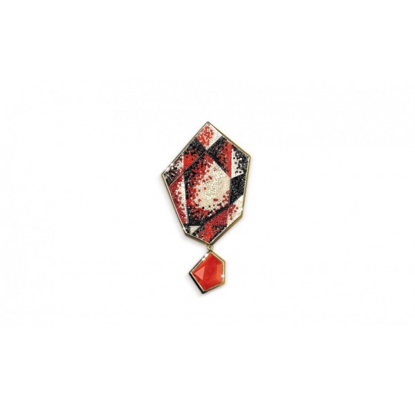 Cubista brooch 1