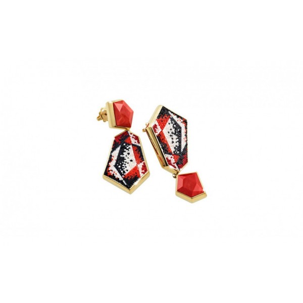 Cubista earrings 1