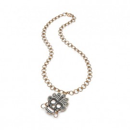 Gypsy skull necklace