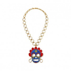 Gypsy skull necklace